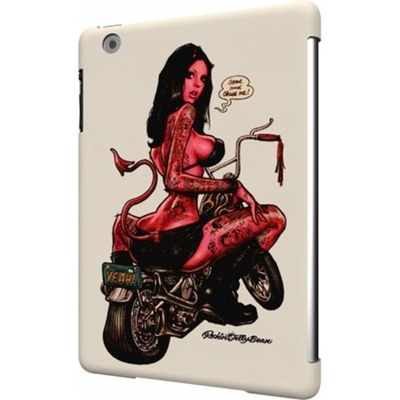 TOTALLY TABLET Totally Tablet RJB-BIKER-MINI-WT Graphic iPad mini Back Cover designed by Rockin Jelly Bean - for 1st generation ipad mini RJB-BIKER-MINI-WT